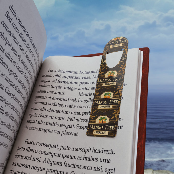 Mango Tree Bookmark - Elegant Metal Reading Companion, Book Lover Gift, Library Accessory, Teacher Gift, Birthday Present, Reading Accessory