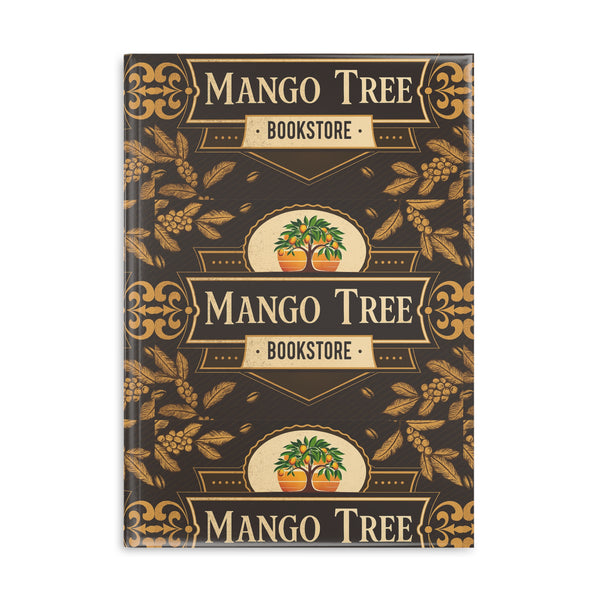 Mango Tree Vintage-Inspired Hardcover Notebook, Perfect for Writers, Journalists, Gift for Coffee Lovers, Use for Daily Planning, School Supplies