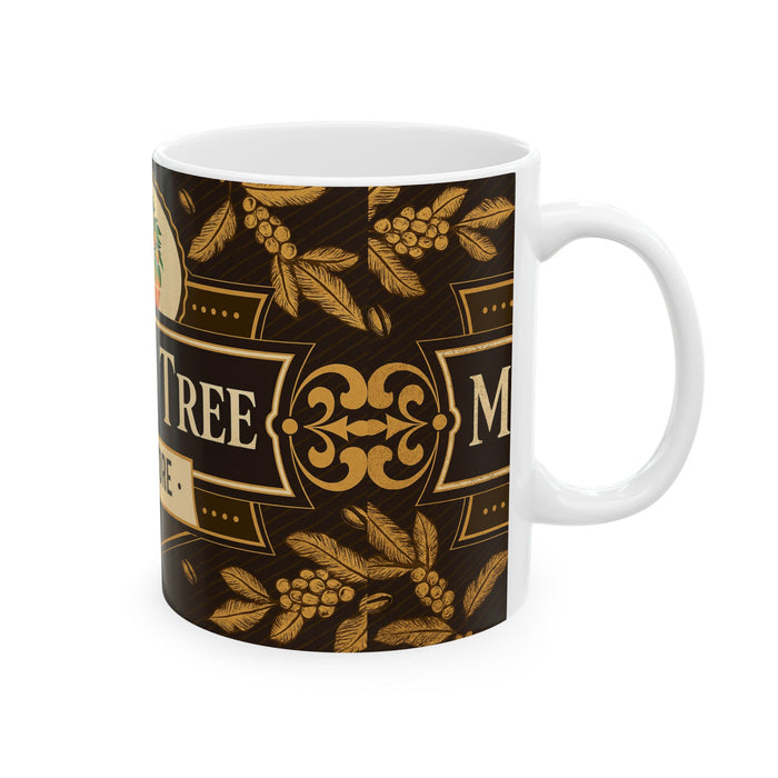 Mango Tree Bookstore Ceramic Mug | Coffee Lover Gift, Bookish Decor, Library Mug, Tea Mug, Reading Gift