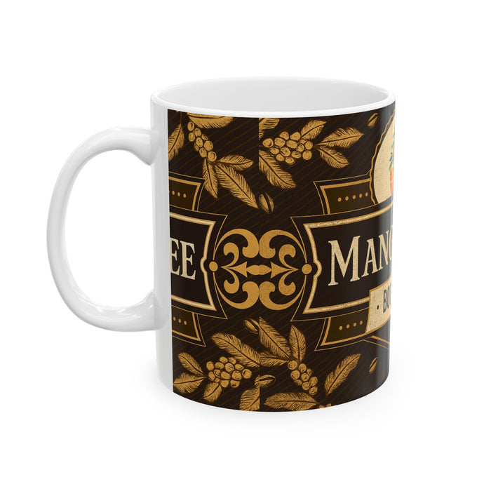 Mango Tree Bookstore Ceramic Mug | Coffee Lover Gift, Bookish Decor, Library Mug, Tea Mug, Reading Gift